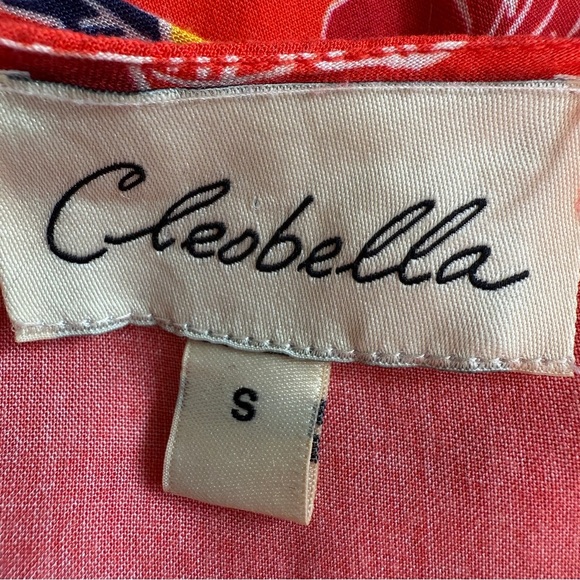 Cleobella Red Patterned Robe - Picture 7 of 14